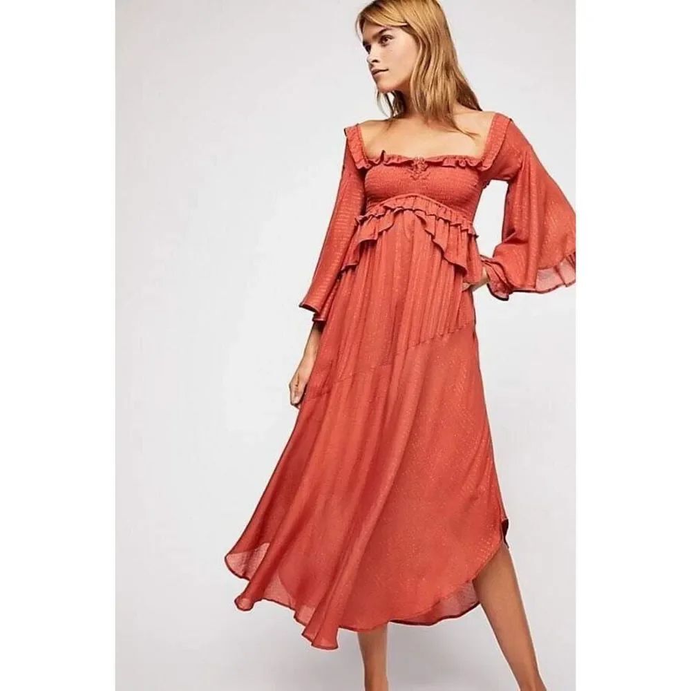 Free Peopl Spell & The Gypsy Florence Midi Dress